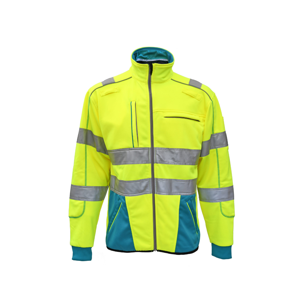 Sweatvest Dynamic Enamel - Geel